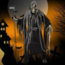 Mens Zombie Ghost Face Halloween Scream Scary Fancy CostumeRobe