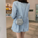 New Tide Bright Diamond Messenger Bag Evening Dress Handbag Evening Chain B