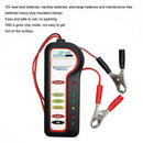 Car Motorcycle Digital Battery Tester Alternator Load 12V Vehicle 6 LED Displa-