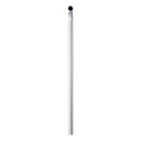 24" 60cm Stainless Steel Wall Mounted Tube Rainfall Shower Head Arm Bracket