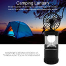 2 In 1 With Fan Outdoor Portable ABS Tent Battery Operated Led Camping Lantern