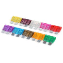 50pcs Car Standard Fuses 3A 5A 7.5A 10A 15A 20A 25A 30A 35A 40A w/ Box+  K1B