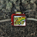 Don'T Grow Up Enamel Brooch Hand Luggage Rainbow Lunch Box Brooch Sweater D L6K8