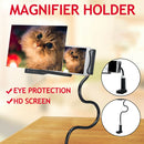 Mobile Phone Video Screen Magnifier Rack Projection Bracket (8 inch Black)