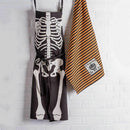 Cotton Halloween Holiday Kitchen Apron with Extra Long Ties, 21.3 x 31.5 in