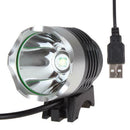 1200Lm Lumens 3 Modes XM-L T6 LED Bicycle Light Headlamp Q5 USB A