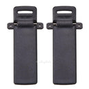 2pcs Walkie Talkie Spare Part Back Belt Clip for Baofeng 2-way Radio UV5R 5RA