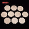 10pairs Disposable Flower Adhesive Nipple Covers Breasts Stickers Pads Bra A