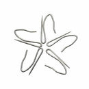 50 Pcs HEAVY DUTY DRAPERY CURTAIN DISPLAY CARNIVAL HOOKS DRAPE PINON C2P9 W O8Y7