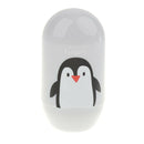 4pcs/Set Baby Nail Clippers Scissors Cutters Finger Manicure Grey Penguin