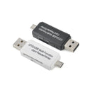 Micro USB OTG to USB 2.0 Adapter SD TF Micro Card Reader For Mobile Phone PC