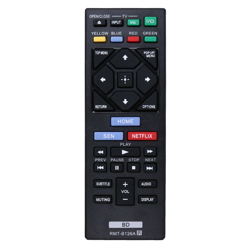 Remote Control RMT-B126A for Sony BDP-BX520 BDP-S1200 BDP-S2200 BDP-S3200