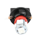 2pcs T10 SMD5050 5 LED Bulb w/ Socket for Instrument Panel Light (Red)