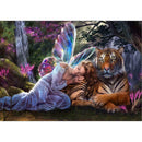 New 5D DIY Diamond Painting Embroidery Mosaic Cross Stitch Angel and Tiger