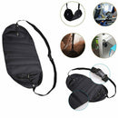 Travel Airplane Train Footrest Adjustable Folding Foot Rest Lounger Leg Hammock