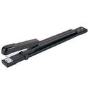 2X(Black Good Quality Heavy Duty Long Arm Metal Stapler 20 Sheets Capacity