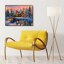 5D DIY Diamond Painting House Full Drill Picture Embroidery Mosaic (1392) A