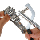 Metal Watch Band Adjuster Pliers with 3 Spare Pins Watch Repair Tools A
