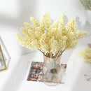 Artificial Flowers Office Florals DIY Arrangement Indoor Decoration White