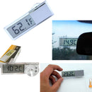 Mini Indoor Outdoor Car LCD Digital Temperature Meter Thermometer Suction Up