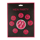 16pcs Set  Warning Girls On Tour Badges Girls Night Out Accessory