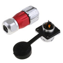 Metal Outdoor Waterproof IP67 3 Pin Industrial Circular Connector