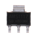 10Pcs AMS1117 5v AMS117-5.0 5.0V SOT223 voltage regulator new M&E