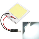 2pcs Xenon HID White 48 COB LED Dome Map Light Bulb Car Interior Panel Lamp