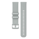 18mm Silicone Wristbands Strap Belt w/Buckle for Garmin Vivomove 4S (Grey) A