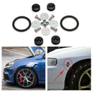 Black Quick Release Fasteners For Car Bumper Trunk Fender Hatch Lid