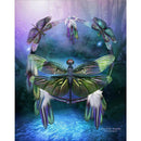 5D DIY Full Drill Diamond Painting Animal Cross Stitch Craft (Dragonfly 06)