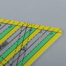 Quilting Ruler Non Slip Pyramid Acrylic Quilters Inch Rules for Crafts, Fabric,