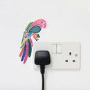 DIY Bird Diamond Painting Luminous Switch Stickers Bedroom Wall Decals