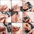 12 In 1 Stainless Steel Nail Clipper Set Pedicure Manicure Tools Set Nail C