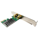 PCI-E WiFi Adapter with Antenna 2 Pieces, 2.4 / 5.0GHz Dual Band Wireless-AC