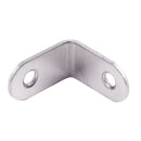 10Pcs Screw Mounted Furniture 90 Degree Angle Corner Bracket 30x30mm