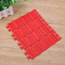 4pcs/set Cake Mold Silicone Red Bread Cake Pan Adjustable DIY Baking Mold