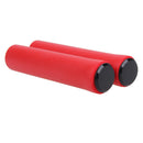 Bike Grips UltraLight Silicone Material Handlebar MTB Bicycle Grip(Red)