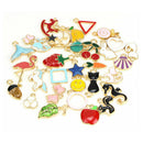 30PCS Mixed Enamel Beads Pendants Charms Craft DIY Jewelry Findings JC~ï¼ˆ