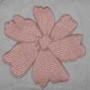 Fashion Elegant Women Flower yarn Long Scarf Soft Shawl Gift Pink
