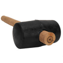 Lightweight Double Faced Mallet Wooden Shaft Handle Rubber Hammer sdf YZY