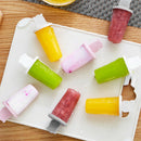 6 pcs kitchen silicone ice cube mold cup spoon with lid party suppli&+TOCA