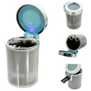 Car Ashtray multicolour Auto Portable Car Travel LED Light Lamp Cigarette C D9B4