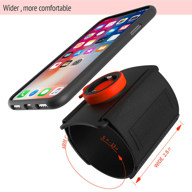 Universal Wristband Phone Holder Sports Armband for Cycling Gym Armband Bag Case