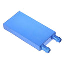 80x40x12mm Aluminium CPU Graphics Card Hard Disk Water Cooling Cooler Waterb A