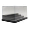Anti-dust Arcylic 4-Step Display Case, Flat Glossy Base, Stackable Design, for