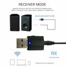 Bluetooth 5.0 Audio Receiver Transmitter Stereo AUX USB 3.5mm Jack Fit TV PC Car