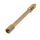 6 Pcs Tire Valve Extension Connector Straight Stem Extender for Car Motorcycle