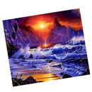 2pcs DIY 5D Diamond Painting Light of Nature Mosaic Pictures for Hand Crafts