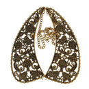 Necklace Classic Faux Collar Metal Neck for Woman 205x43mm P1L5